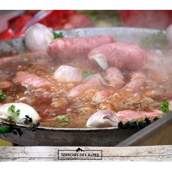 Diots de Savoie mijotés au vin blanc - Maison Mercier