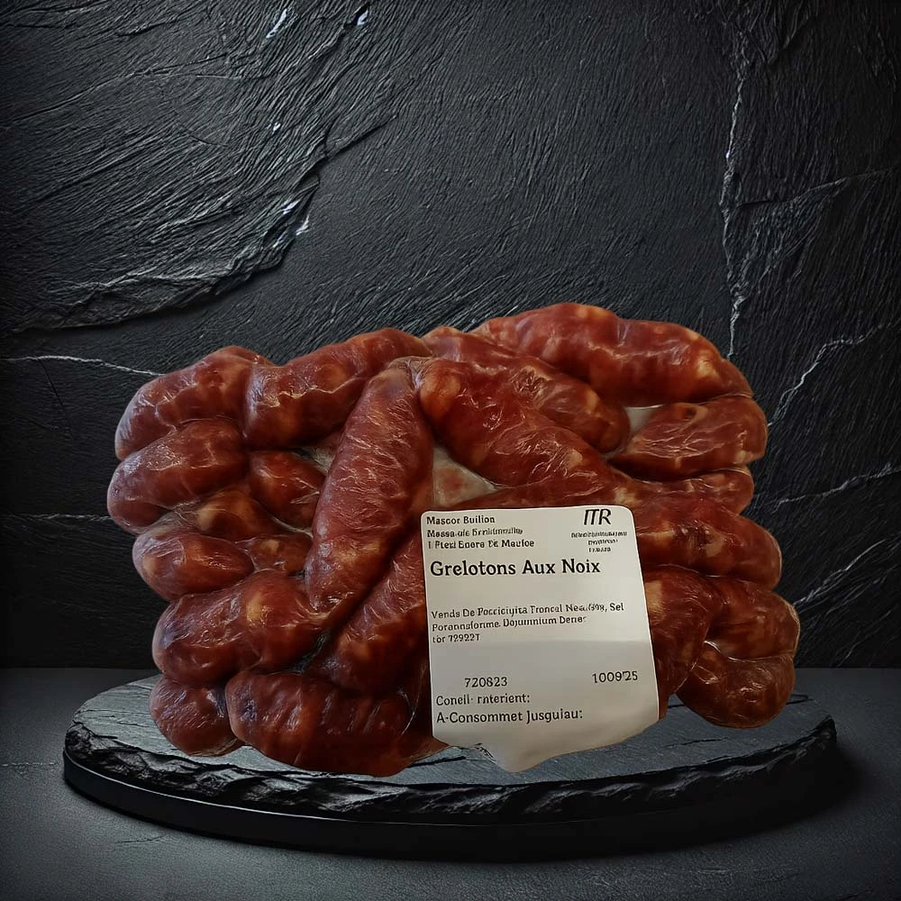 Grelottons aux Noix – Spécialité Artisanale de Charcuterie Maison