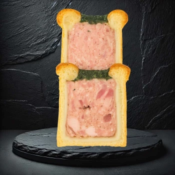 Pâté en croûte des Alpages – 2 tranches maison à la savoyarde | Maison Mercier