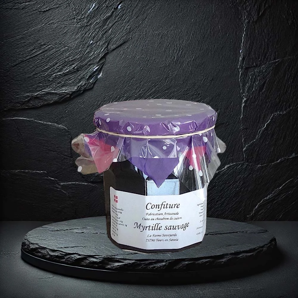 Confiture Artisanale de Myrtilles Sauvages