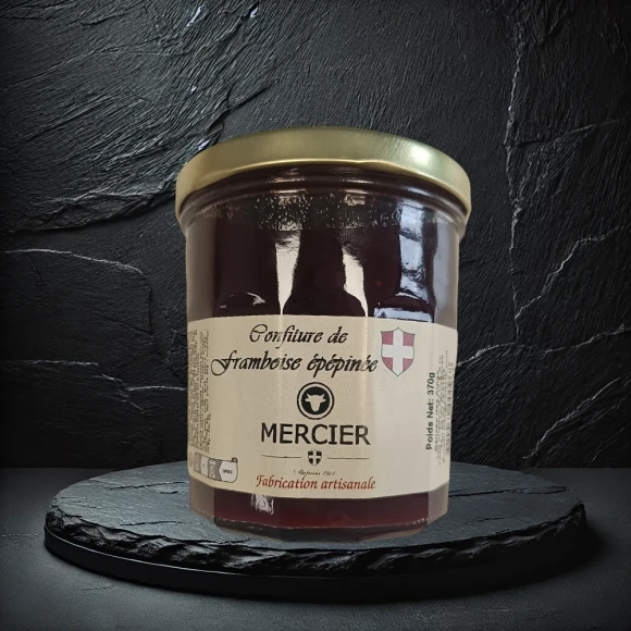 Confiture de framboise épépinée – Sélection Maison Mercier