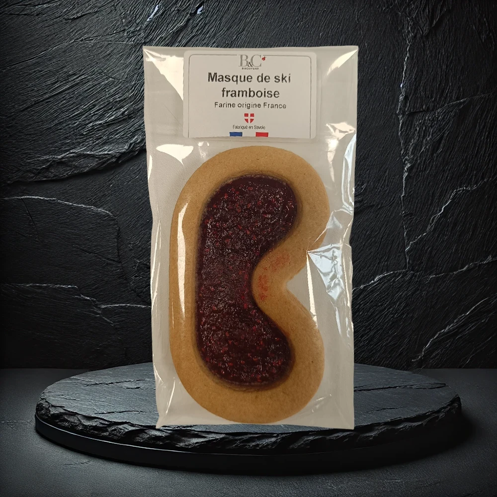 Biscuit Masque de Ski Framboise – Maison Rullier | Maison Mercier