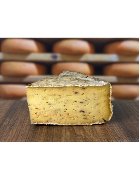 Tomme aux Fleurs artisanale | Fromage de Savoie - Maison Mercier