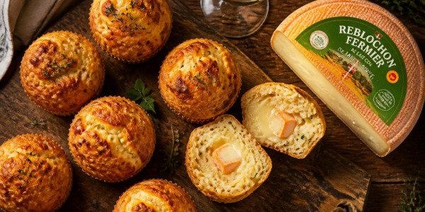 Muffins au reblochon fermier