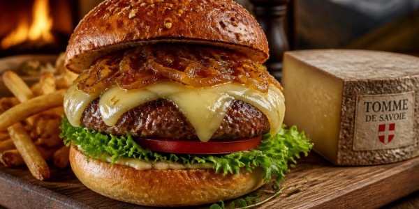 Burger à la tomme de Savoie