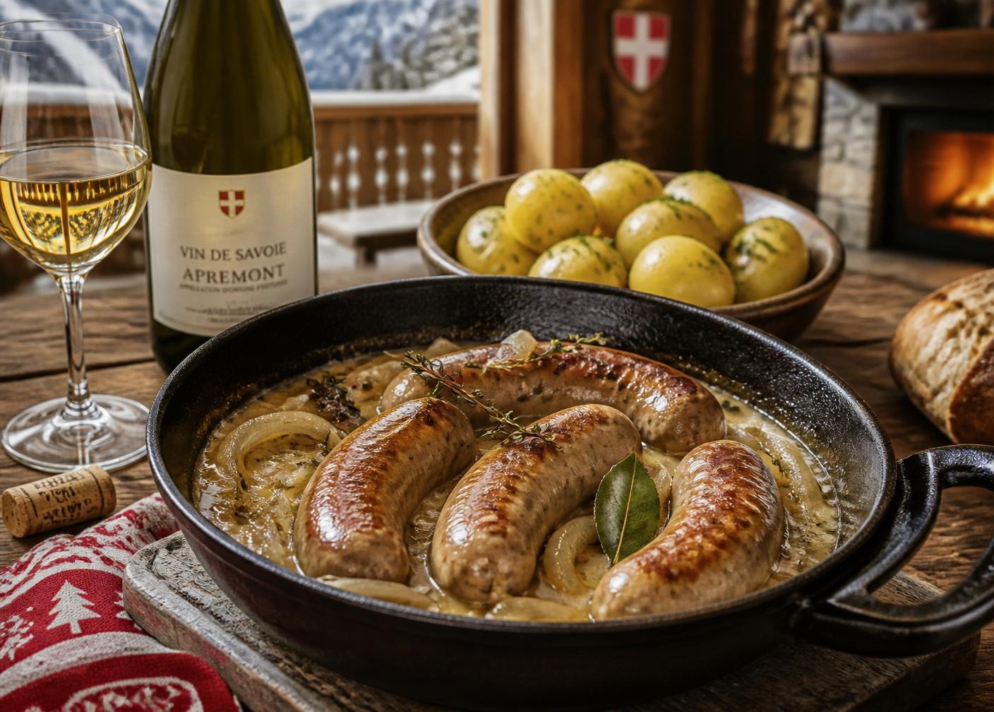 Diots au vin blanc de Savoie